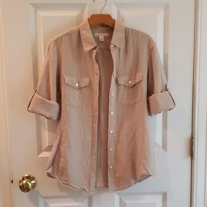 Banana Republic Flax Button-down